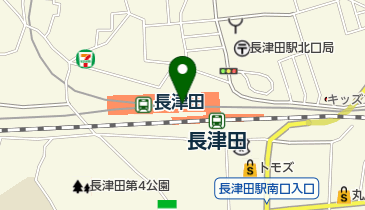 銀のあん 長津田駅店の地図画像