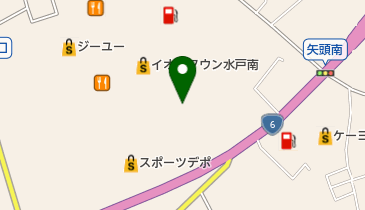 ダイナム 茨木イオンタウン水戸南店 ゆったり館の地図画像