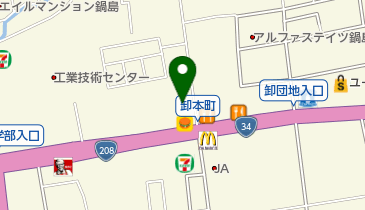 あんくるふじや 佐賀北部店の地図画像