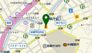 PLAZA(プラザ) デパートリウボウ店の地図画像