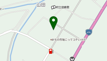まちの市場 こってコテいけだの地図画像