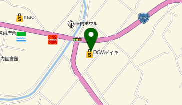 DCM DAIKI(DCMダイキ) 保内店の地図画像
