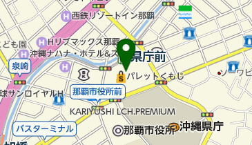 COMME CA MEN(コム サ メン) デパート リウボウ店の地図画像