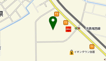 ラッキープラザ1010 弥富店の地図画像