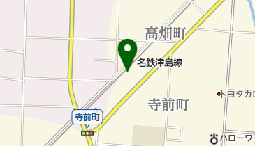 ラッキープラザ1000 津島店の地図画像