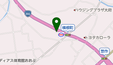 ラッキープラザ 大府店の地図画像