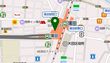 BLEU BLEUET(ブルー ブルーエ) 東急プラザ蒲田店の地図画像