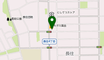 meets.(ミーツ) 長住にしてつ衣料館店の地図画像