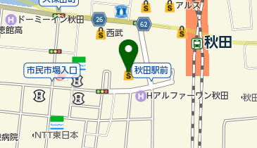 リフォームランド フォンテAKITA店の地図画像