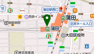 神戸屋キッチンEXPRESS(エクスプレス) 東急プラザ蒲田店の地図画像