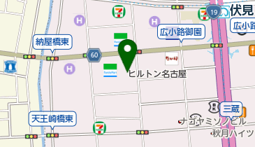 エステティック ミス・パリ ヒルトン名古屋店の地図画像