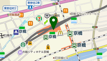 ミスパリ ダイエットセンター 京阪モール店の地図画像