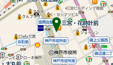 エステティック ミス・パリ 神戸店の地図画像