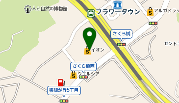 阪急ベーカリー&カフェ 三田フラワータウン店の地図画像