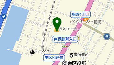 ルミエール 箱崎店の地図画像
