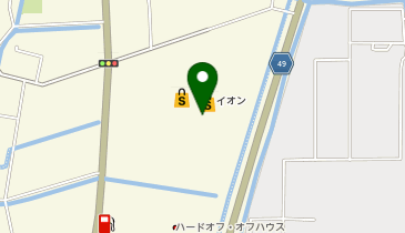 イオン 佐賀店の地図画像