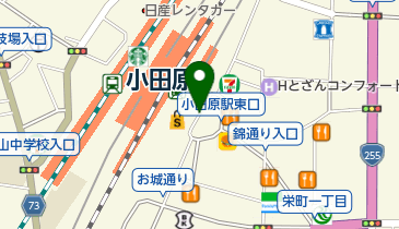 ムーンカフェ ハルネ小田原 菜の花ヴィレッジの地図画像