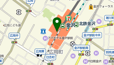 はいから本舗 金沢百番街店の地図画像