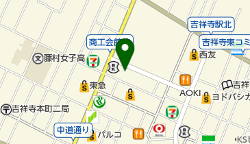 吉祥倶楽部の地図画像