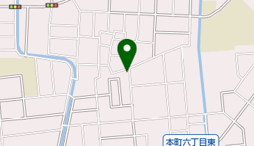 本町接骨院の地図画像