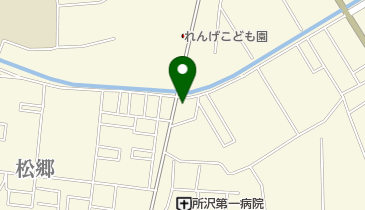 きたえるーむ所沢松郷の地図画像