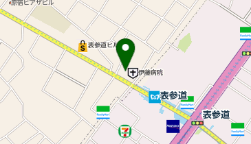 Saint Laurent(サン ローラン) 表参道の地図画像