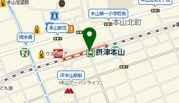 episode(エピソード) 摂津本山店の地図画像