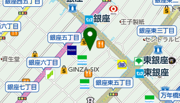 LEAFULL DARJEELING HOUSE(リーフル ダージリン ハウス)銀座の地図画像