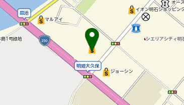 ブランシェス イオン明石ショッピングセンター店の地図画像