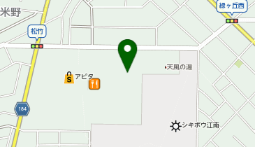 ワンダーフォレスト 江南西店の地図画像