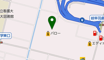 バローランド 羽島店の地図画像