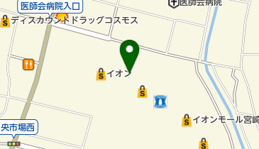 Sensitive(センシティブ) イオンモール宮崎店の地図画像