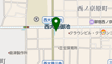 フレスコ 西大路店の地図画像