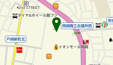 未来屋書店 岡崎店の地図画像