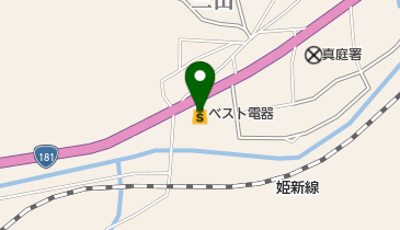 アイエフシー 岡山真庭店の地図画像