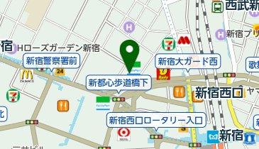 スマホドック24 新宿西口本店の地図画像