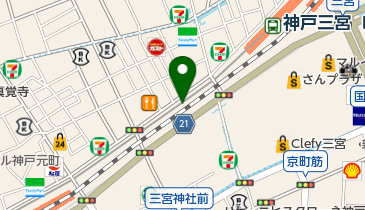 スマホドック24 神戸三宮店の地図画像