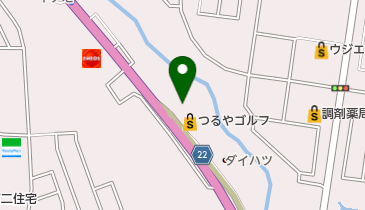 つるやゴルフ 仙台泉インター店の地図画像