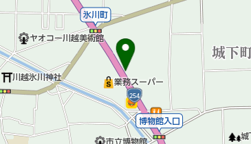 つるやゴルフ 川越店の地図画像