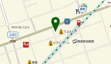 つるやゴルフ 新潟店の地図画像