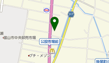 つるやゴルフ 富山店の地図画像