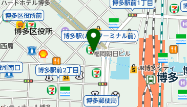 つるやゴルフ 博多駅前店の地図画像