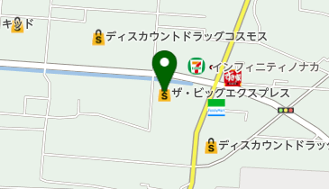 ザ・ビッグエクスプレス 新土河原店の地図画像