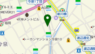 天神マックビルの地図画像