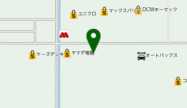 ダイナム 名寄店の地図画像