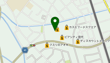 ワッツ 宮代町カスミ店の地図画像