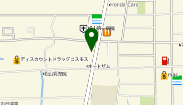 Chicken Curry's 松山久万ノ台店の地図画像