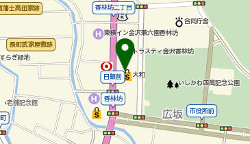 WACOAL MEN(ワコール メン) 大和香林坊店の地図画像