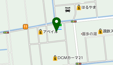 OAナガシマ 浜松本店の地図画像