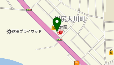 パソコンの館 秋田店の地図画像